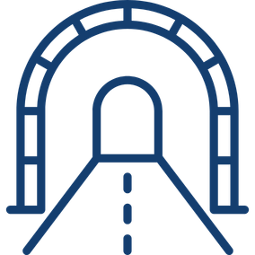 Icon für Tunnelbau